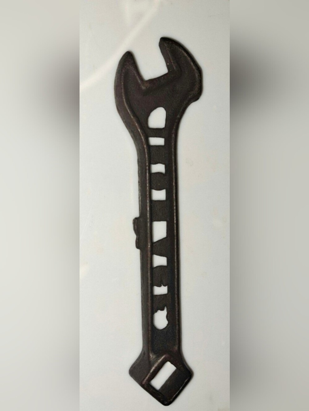 Antique Iron Age Cut Out Wrench Cast Iron Farm Implement Cultivator Tool Vintage